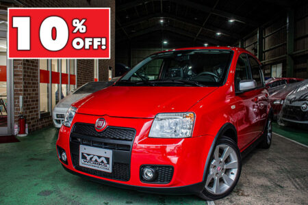 特別販売車両｜フィアット パンダ 100HP（Fiat Panda 100HP）｜1クラス上の走りを手に入れた6MT スポーツ仕様、全塗装済み