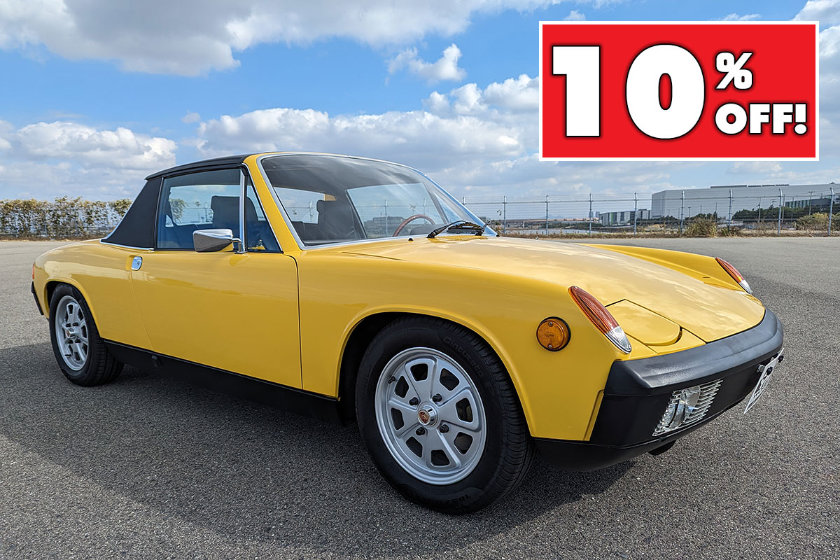 在庫車特別販売 ポルシェ 914（Porsche 914）｜2.4Lキット装着、新品パーツ大量投入のレストア車
