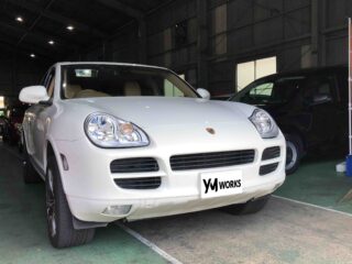 ポルシェカイエン（Porsche Cayenne）のロックアクチュエーター交換｜千葉県鴨川市のG様