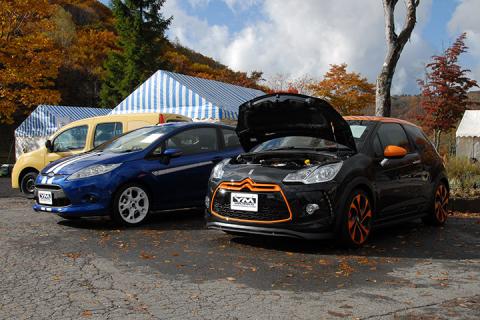 YM SPORT DS3 RacingとFiesta S1600