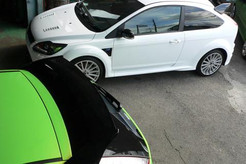 FOCUS RS １号車と２号車