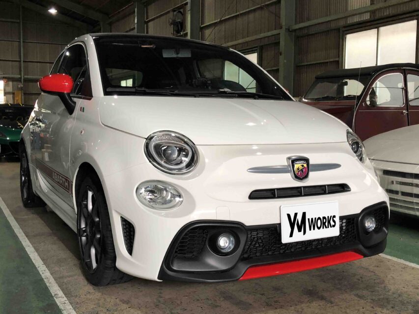 アバルト595C（ABARTH 595C）の車検 | 大阪府泉南郡のU様