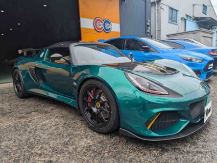 ロータスエキシージスポーツ410（Lotus Exige Sport 410）のレーシングハーネス取付け｜兵庫県神戸市のA様