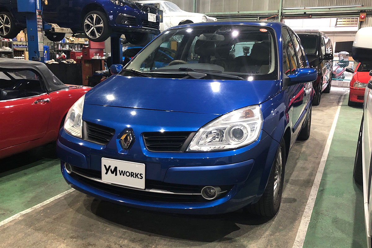 ルノー グランセニック(Renault Grand Scénic)の車検 | 大阪府南河内郡のM様