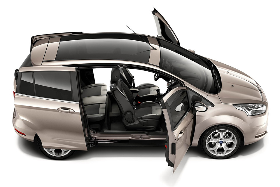 特別販売車両|フォード B-マックス タイタニアム(Ford B-MAX TITANUM)英国仕様・右ハンドル車 左右ピラーレススライドドア採用、傑作EcoBoostエンジンを搭載したスポーティミニバン