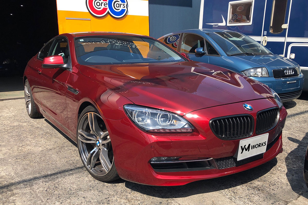 BMW 640i クーペ(BMW 640i Coupe)の法定12カ月点検 | 大阪府松原市のF様