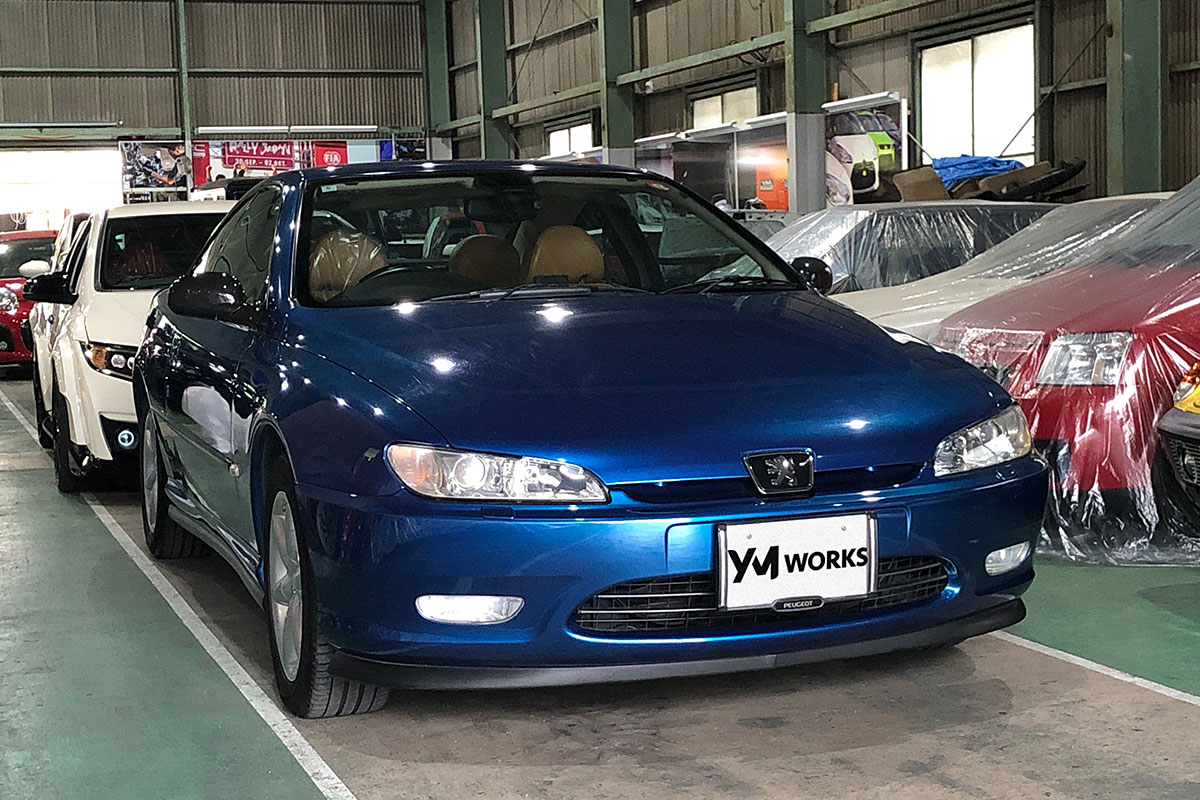 プジョー 406クーペ（Peugeot 406 Coupe）の車検整備 | 兵庫県宝塚市のS様