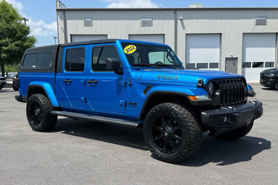 特選輸入車 Vol.707 ジープ グラディエーター ウィリス クルーキャブ 4×4(JEEP Gladiator Willys Crew Cab 4×4)| キャノピー装備の本格オフローダー|米国中古車販売