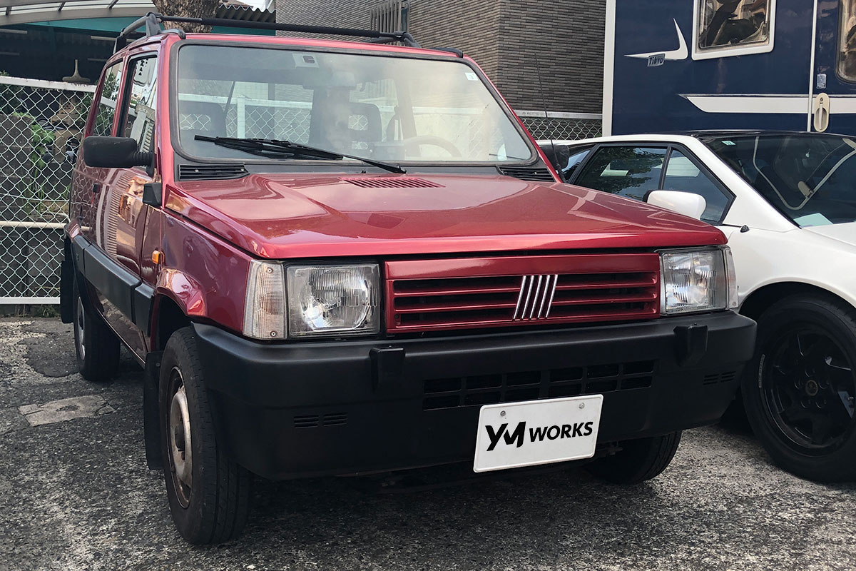 フィアット パンダ（FIAT Panda）の鈑金・塗装 | 大阪府堺市のI様