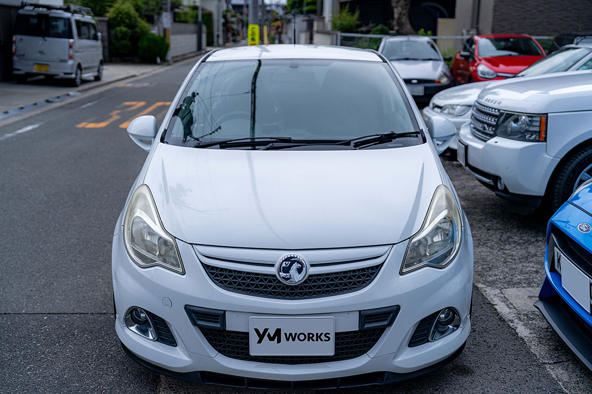 ボクスホール コルサ VXR ニュルブルクリンク エディション(Vauxhall Corsa VXR Nurburgring Edition)の車検整備 | 奈良県生駒市のN様