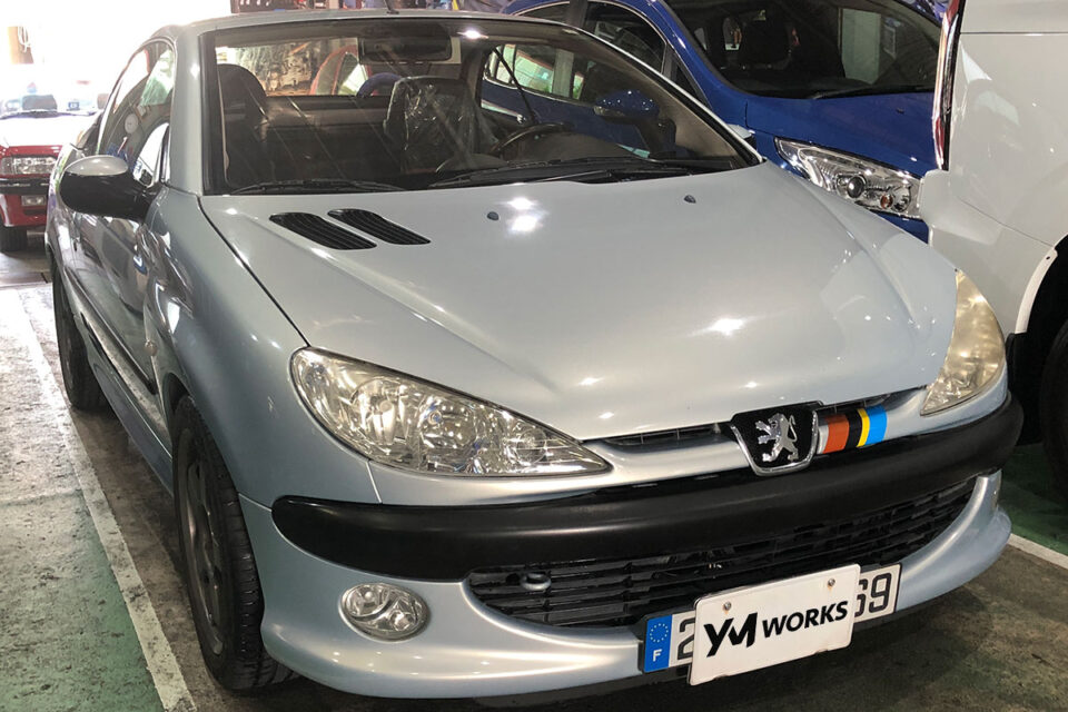 プジョー 206CC S16（Peugeot 206CC S16）の一般整備 | 大阪府泉佐野市のO様
