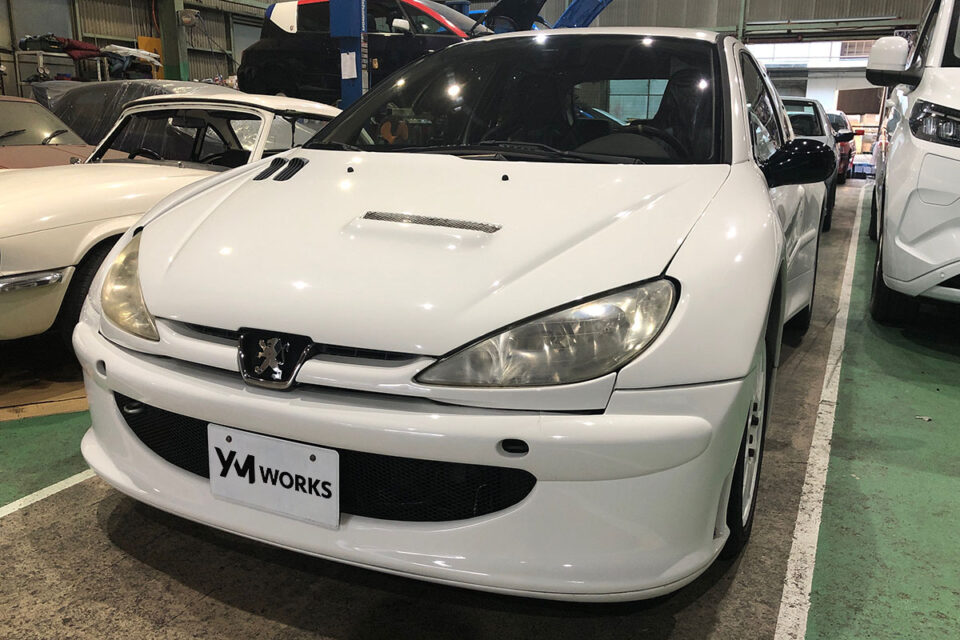 プジョー 206 スーパー1600（Peugeot 206 SUPER1600）の一般整備 | 福井県鯖江市の（株）B様