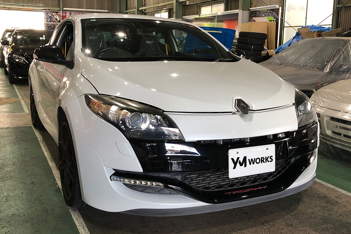 ルノー メガーヌ R.S. Mk3(Renault Mégane R.S. Mk3)の車検 | 奈良県奈良市のT様