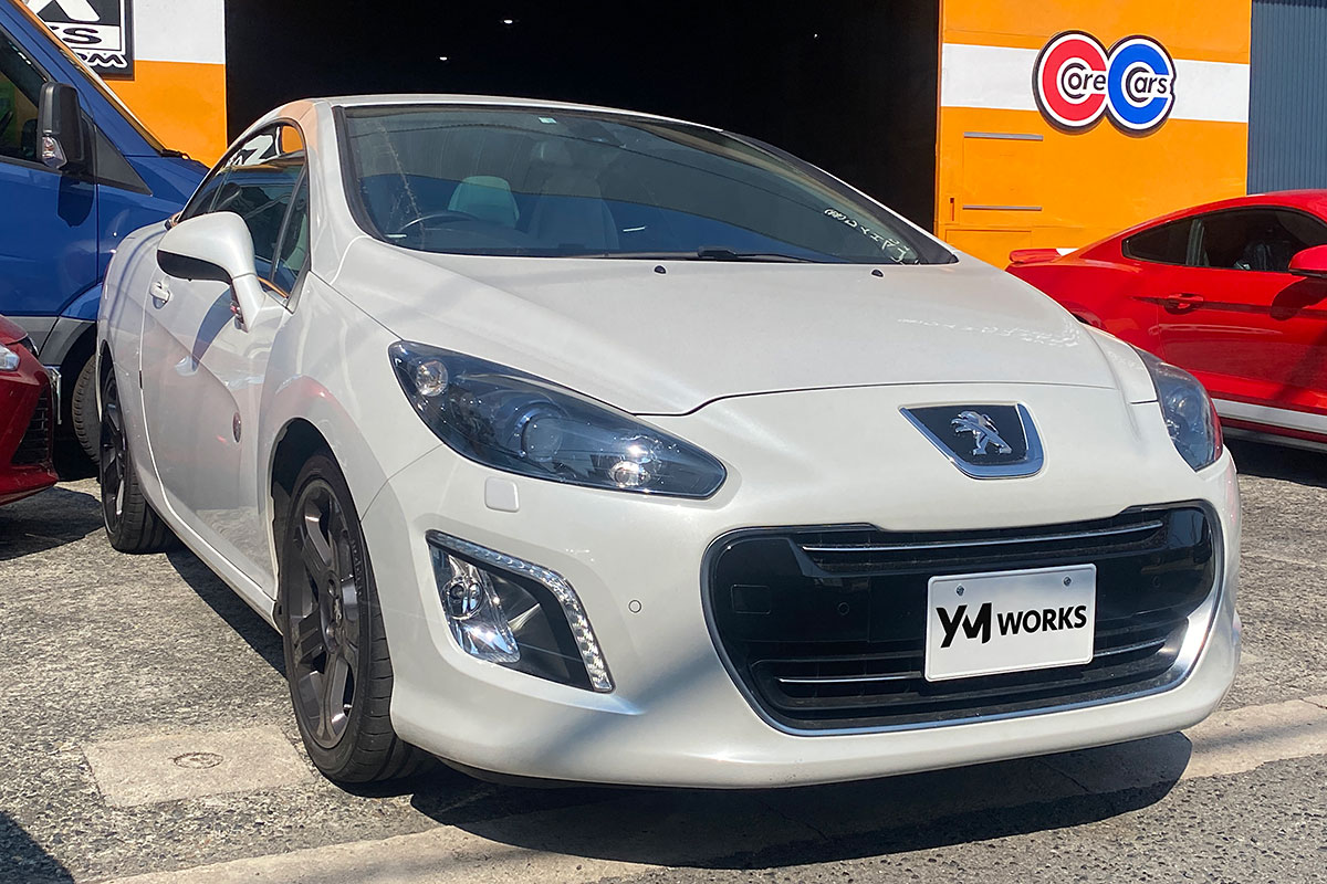 プジョー 308CC グリフ(Peugeot 308CC Griffe)の燃料ポンプ・点火系交換他 | 大阪府八尾市のS様