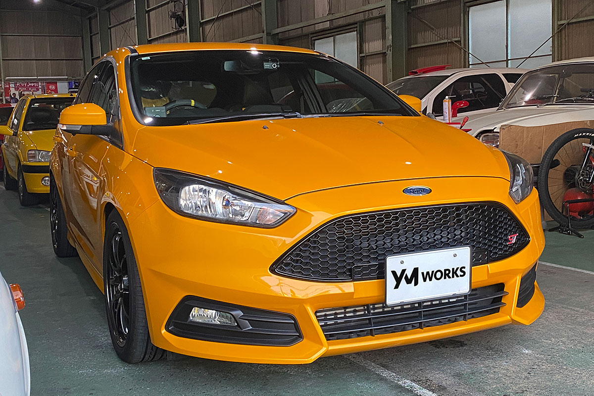 フォード フォーカス ST MK3.5(Ford Focus ST MK3.5)のブレーキ系アップグレード他 | 愛知県常滑市のI様