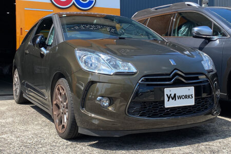 シトロエン DS3 スポーツシック （Citroën DS3 Sport Chic）のブレーキ交換他 | 大阪府茨木市のK様
