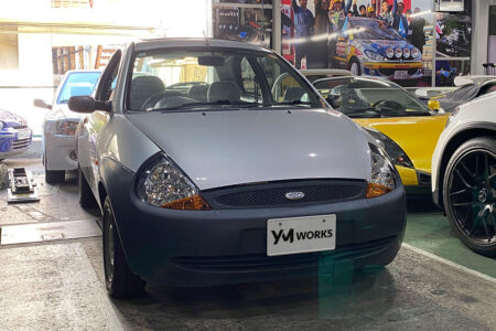 フォード KA（Ford KA） のヘッドライト交換 | 奈良県奈良市のM様