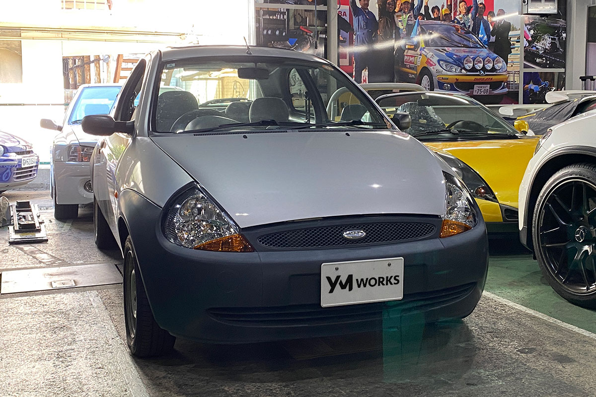 フォード Ka(Ford Ka) のヘッドライト交換 | 奈良県奈良市のM様