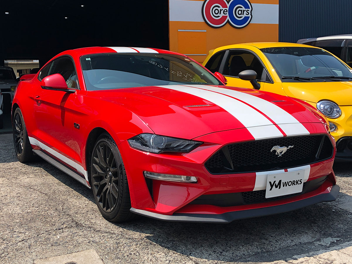 フォード マスタング 5.0 V8 GT (Ford Mustang 5.0 V8 GT)の車検 | 徳島県徳島市のK様