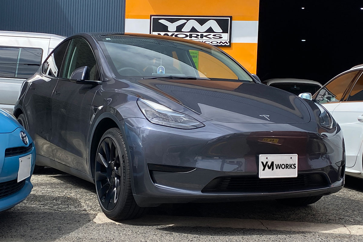 テスラ モデルY RWD(Tesla Model Y RWD)の車検 | 大阪府羽曳野市のU様