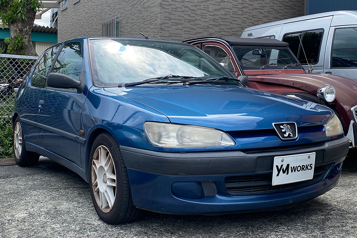 プジョー 306 スタイル(Peugeot 306 Style)の電動ファンモーター交換他 | 和歌山県御坊市のH様