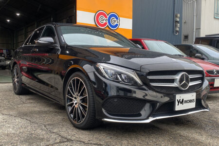 メルセデス・ベンツ C250（Mercedes-Benz C250）のECUモジュール装着・タイヤ交換 | 大阪府藤井寺市のY様
