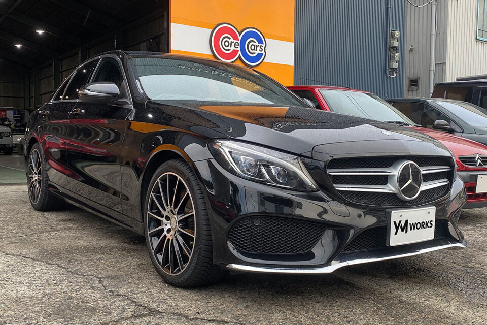 メルセデス・ベンツ C250（Mercedes-Benz C250）のECUモジュール装着・タイヤ交換 | 大阪府藤井寺市のY様
