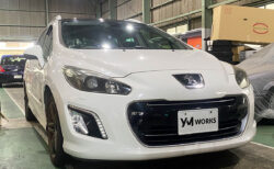 プジョー 308SW アリュール (Peugeot 308SW Allure) のエアコン系修理 | 埼玉県草加市のN様