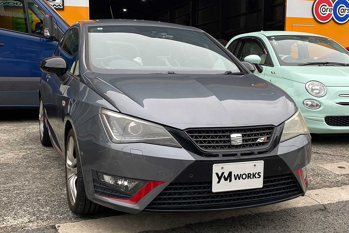 セアト イビザ SC クプラ(SEAT Ibiza SC Cupra)のテールゲート修理 | 兵庫県川西市のM様