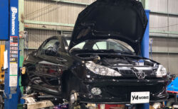 プジョー 206CC（Peugeot 206CC）の12ヶ月点検｜大阪府大阪市のT様