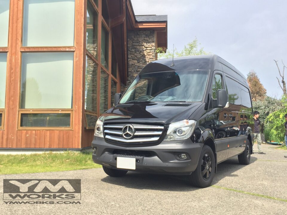 滋賀県のJ様にメルセデスベンツ スプリンター 2.2L ディーゼル A/T 316 CDI パネルバンをご納車