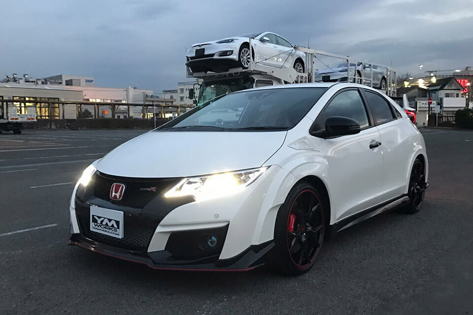 登録を済ませたシビック タイプR GT FK2(神奈川県:S様)