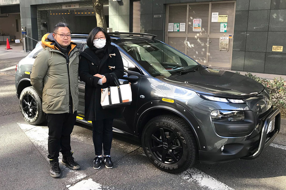 C4 カクタス ムスケティア仕様、横浜Depot前でのお引き渡し(神奈川県:N様)