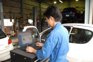 各種テスターで調整作業