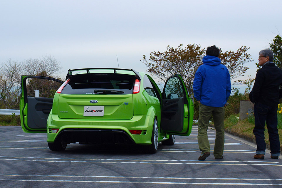 PUMASPEED フォード フォーカスRS Mk2。Tipo 取材中