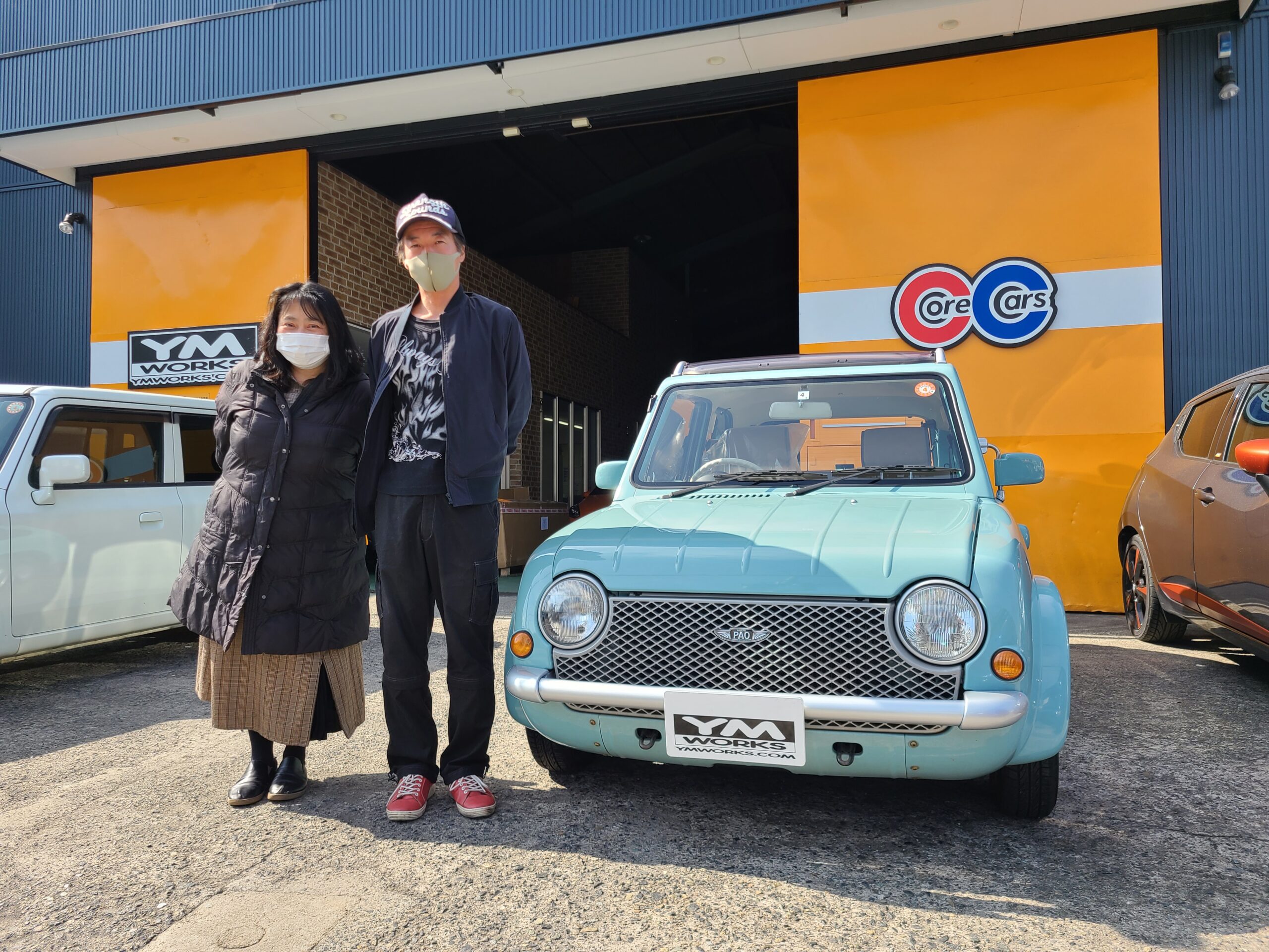 日産 パオ（Nissan Pao）京都府のS様にご納車｜国内中古車販売