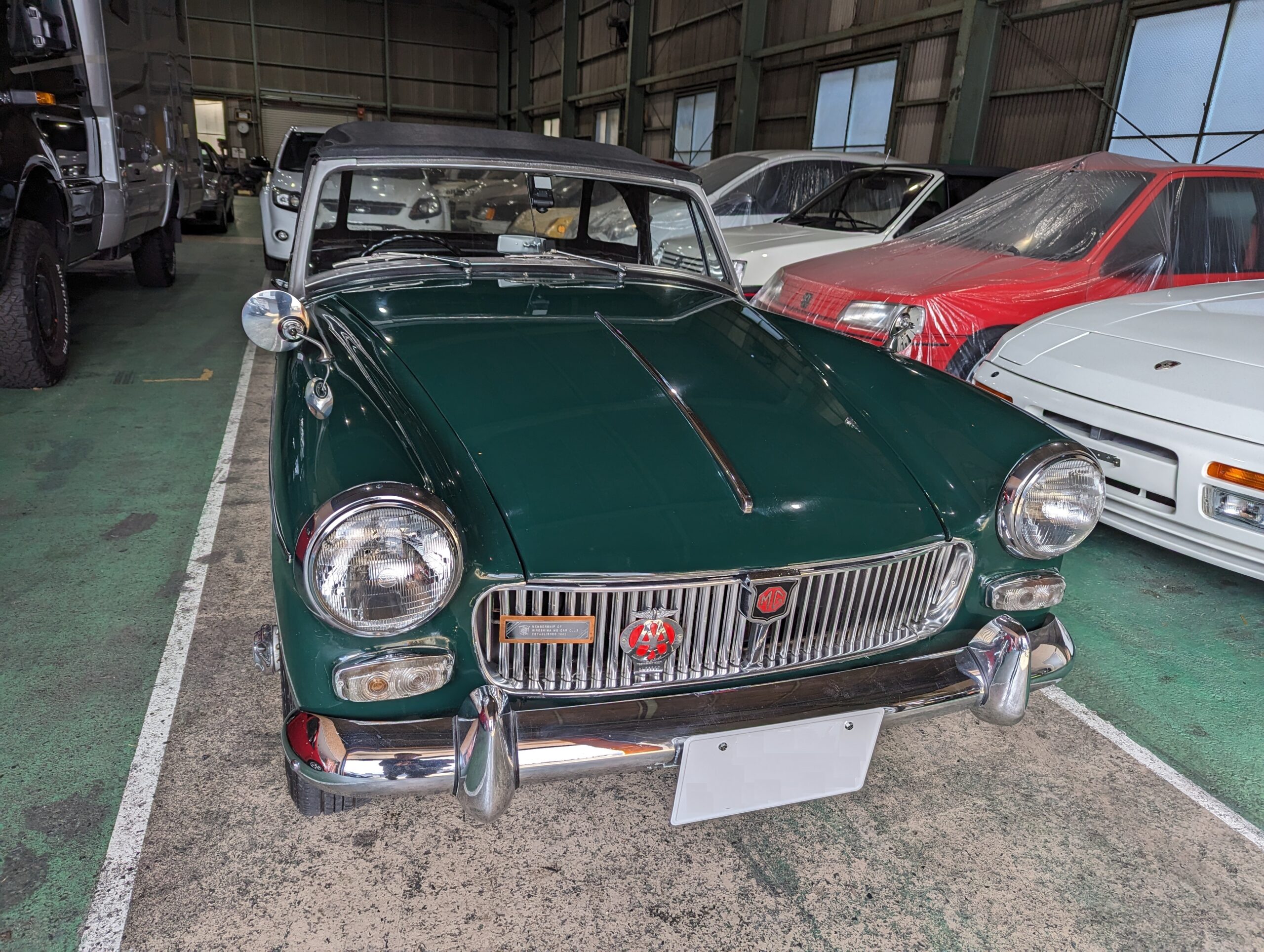 MG Midget(MG ミジェット)を大阪府のO様にご納車｜中古車 | ワイエム