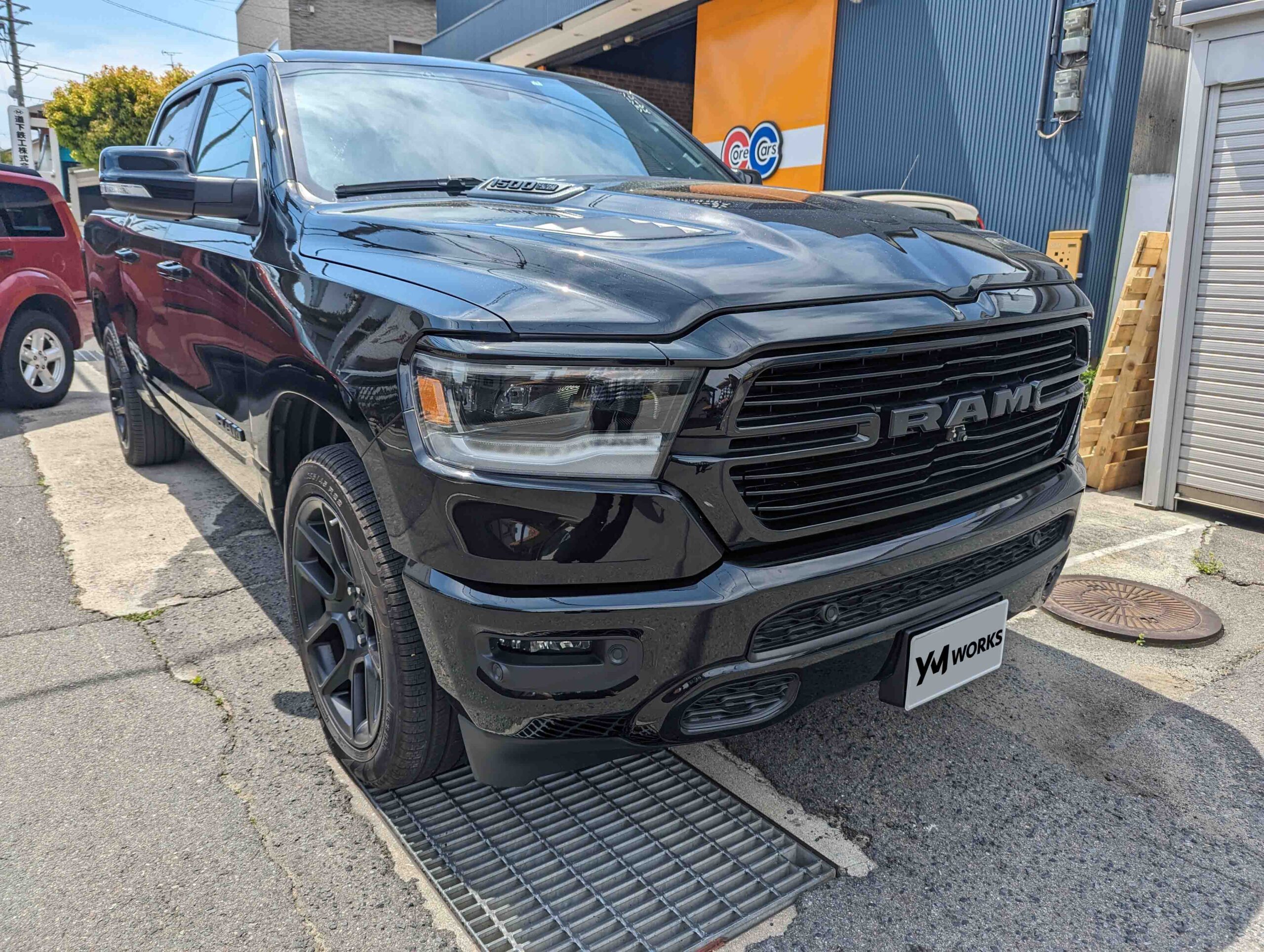 ダッジ・ラム 1/26 マイスト 　Dodge Ram　ブラック　黒 2020年モデル ラム 1500 ララミー ナイトエディション ピックアップ 3