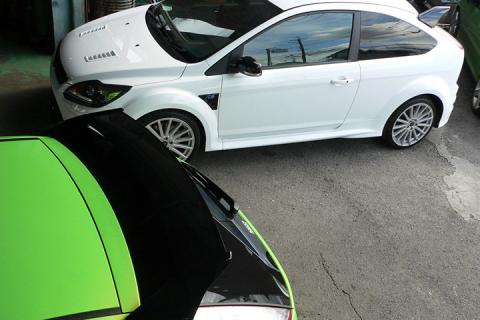 FOCUS RS 1号車と2号車