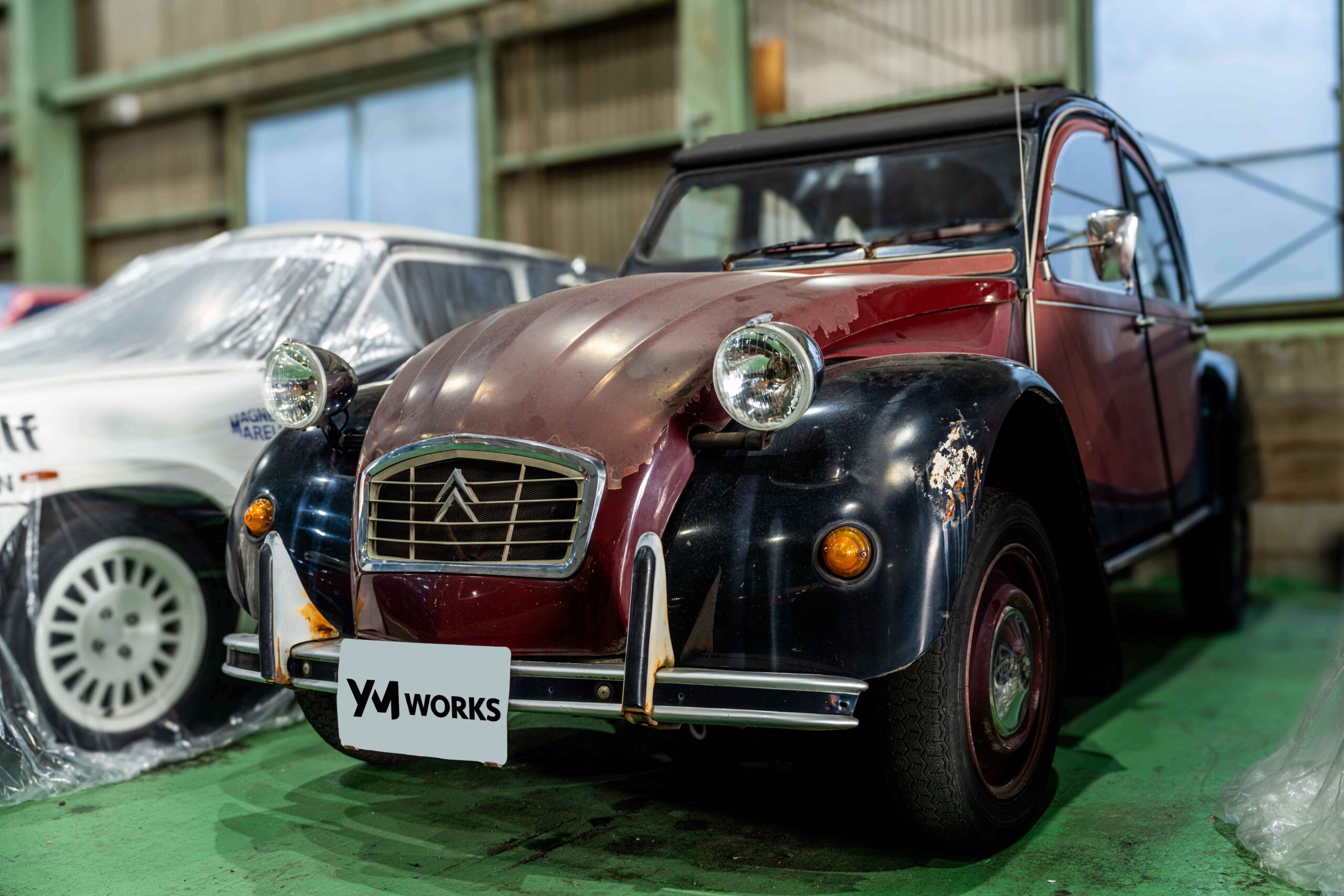 シトロエン2CV チャールストン（Citroën 2CV Charleston）のエンジンの