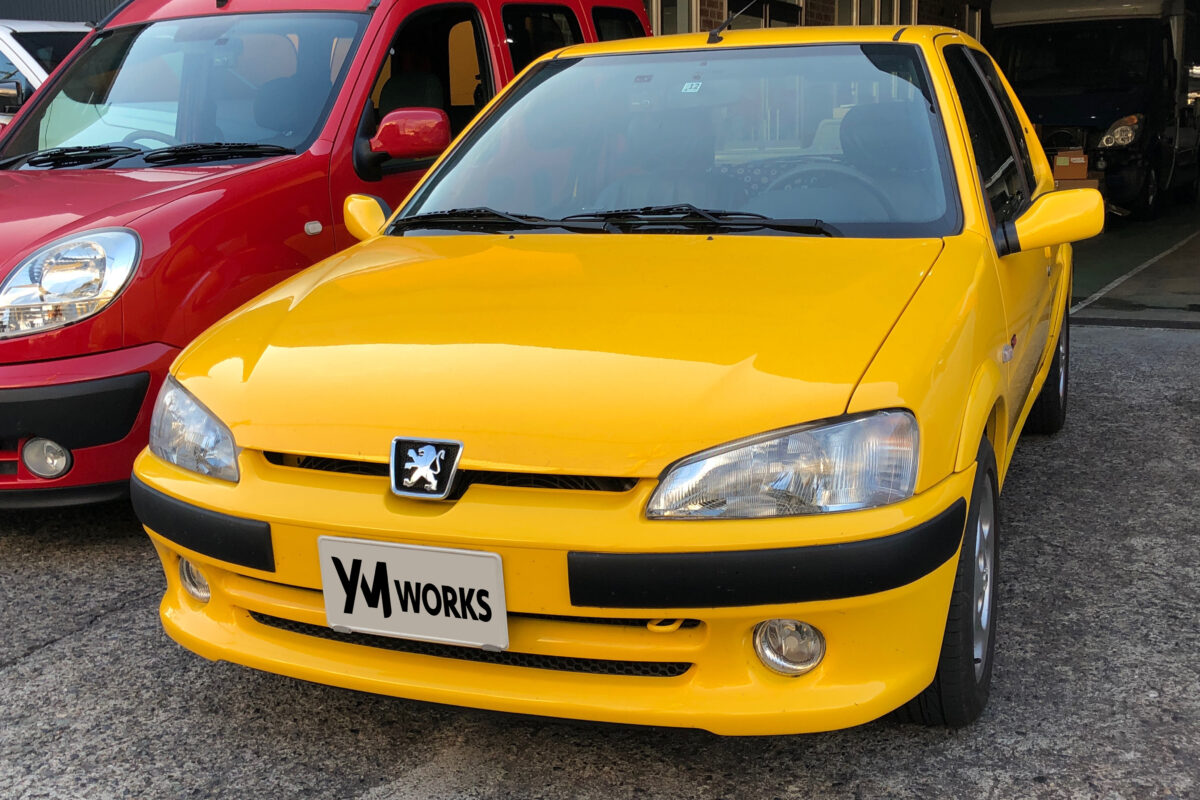 プジョー 106（PEUGEOT 106）の車検｜大阪府大阪市のH様 | ワイエム