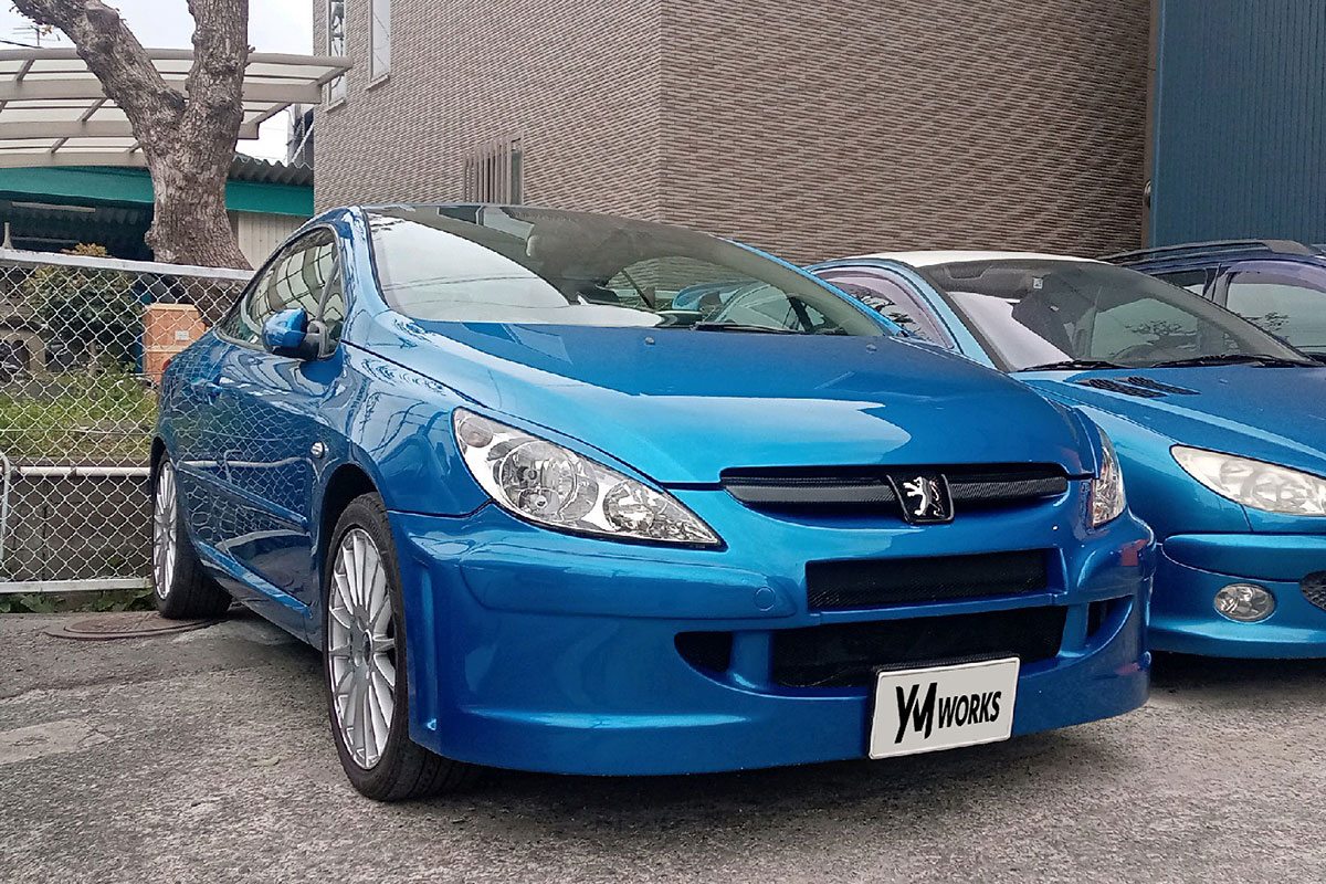 プジョー 307CC（PEUGEOT 307CC）の車検｜大阪府大阪市東住吉区のH様 