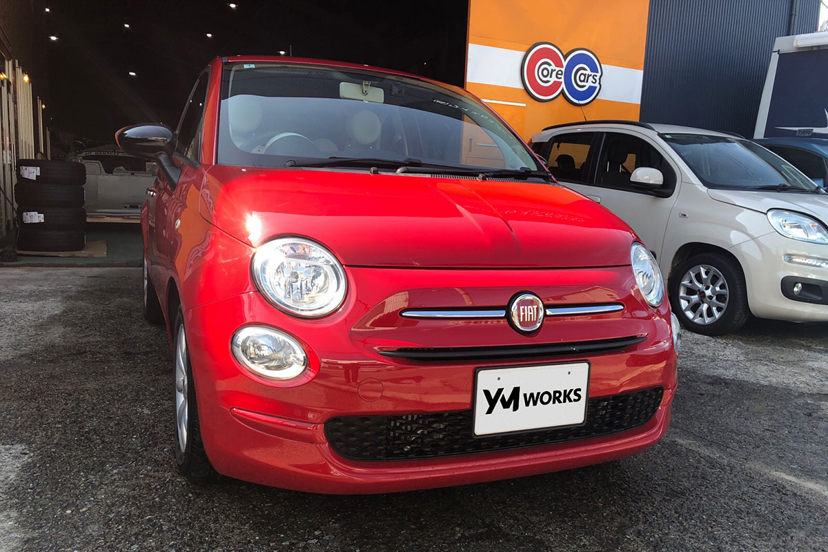 フィアット 500（FIAT 500）の車検｜大阪府和泉市のI様 | ワイエム