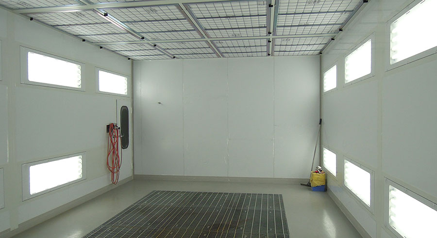 完全屋内施工クリーン環境