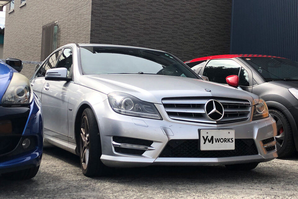 メルセデス・ベンツ C200CGI(Mercedes-Benz C200CGI)の冷却系整備他 | 大阪府堺市のY様