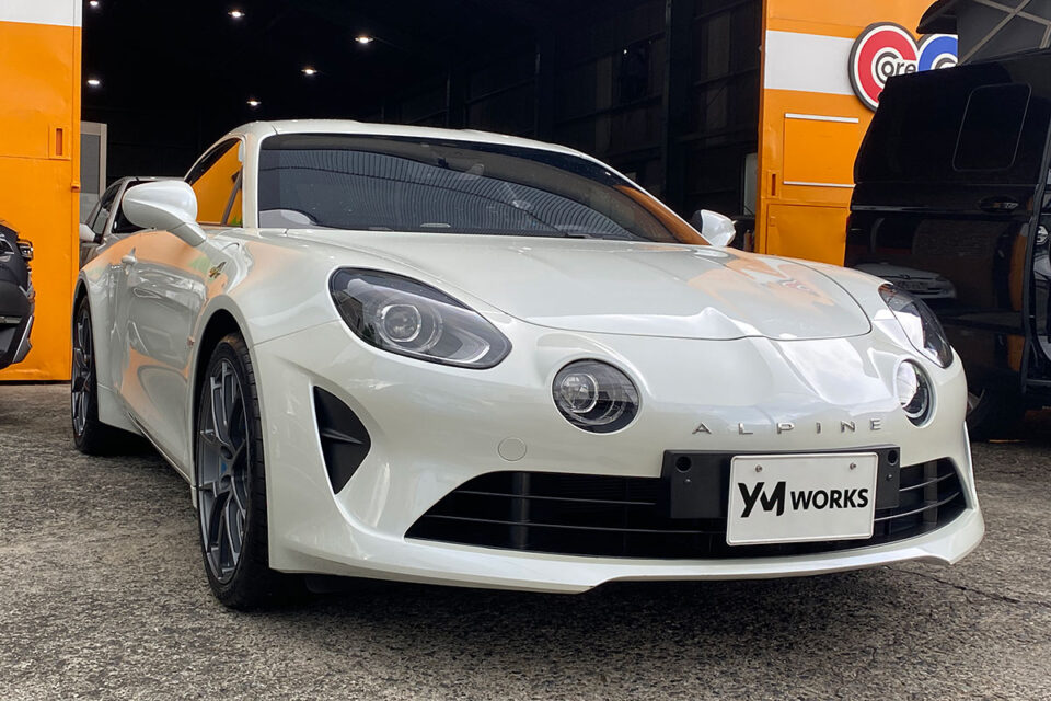 アルピーヌ A110（Alpine A110）のタイヤ交換 | 兵庫県西宮市のK様