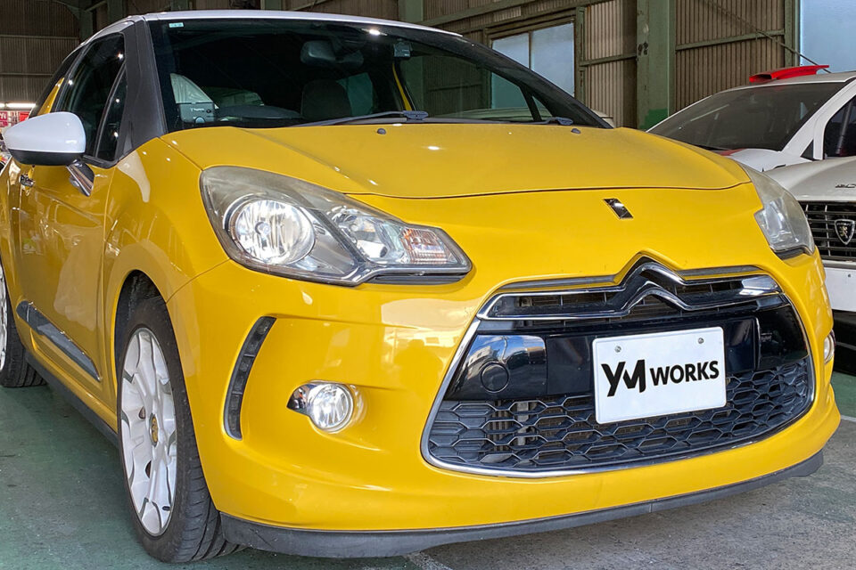 シトロエン DS3 スポーツシック(Citroën DS3 Sport Chic)の燃料供給・冷却系修理他|兵庫県川西市のN様