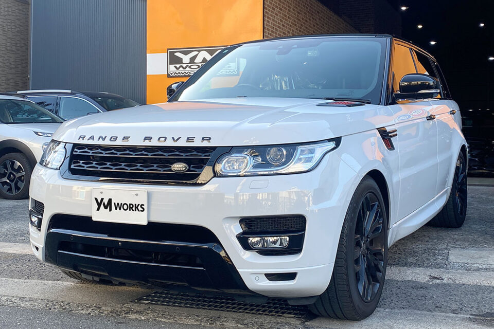 ランドローバー レンジローバー スポーツ(Land Rover Range Rover Sport)の12ヶ月定期点検|大阪府河内長野市のA様