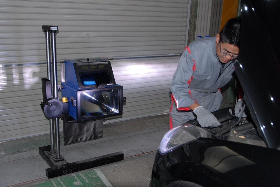 ヘッドライト調整テスター