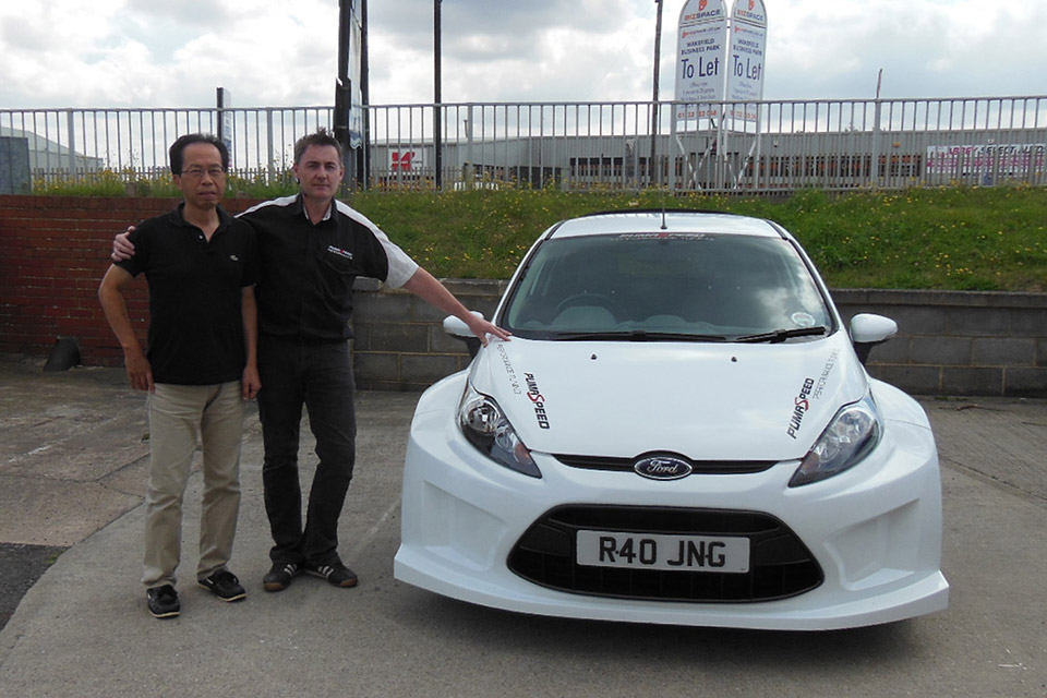 フィエスタ ケンブロックレプリカ の買付け。PUMASPEED 代表と